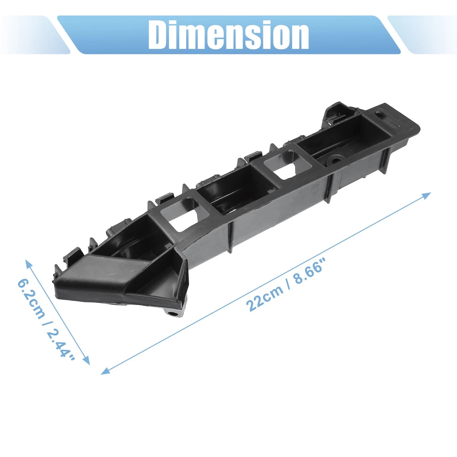 Front Right Side Bumper Cover Bracket Replacement for VW Passat (2012–2015)