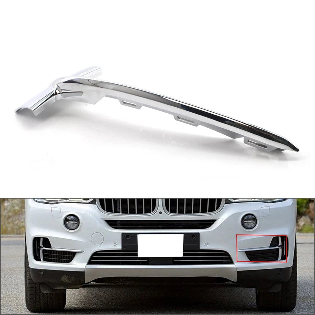 Chrome Front Bumper Grille Trim Left for BMW X5 F15 (2014–2018) 51117325395