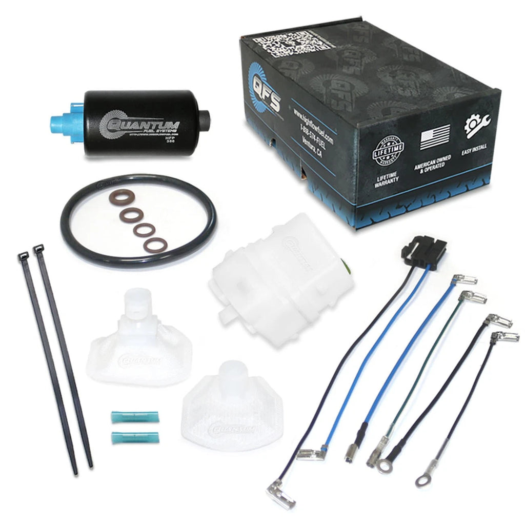 QFS Fuel Pump + Gasket + Filter + Strainer for Kawasaki Mule (2008–2024)