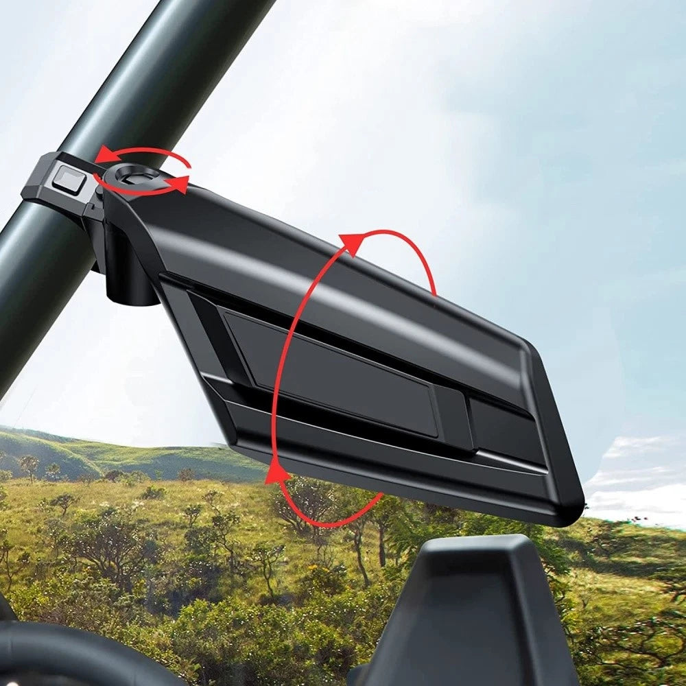2x Adjustable Rear View Side Mirror For Can Am Maverick X3 XRS XDS MAX 2017-2018