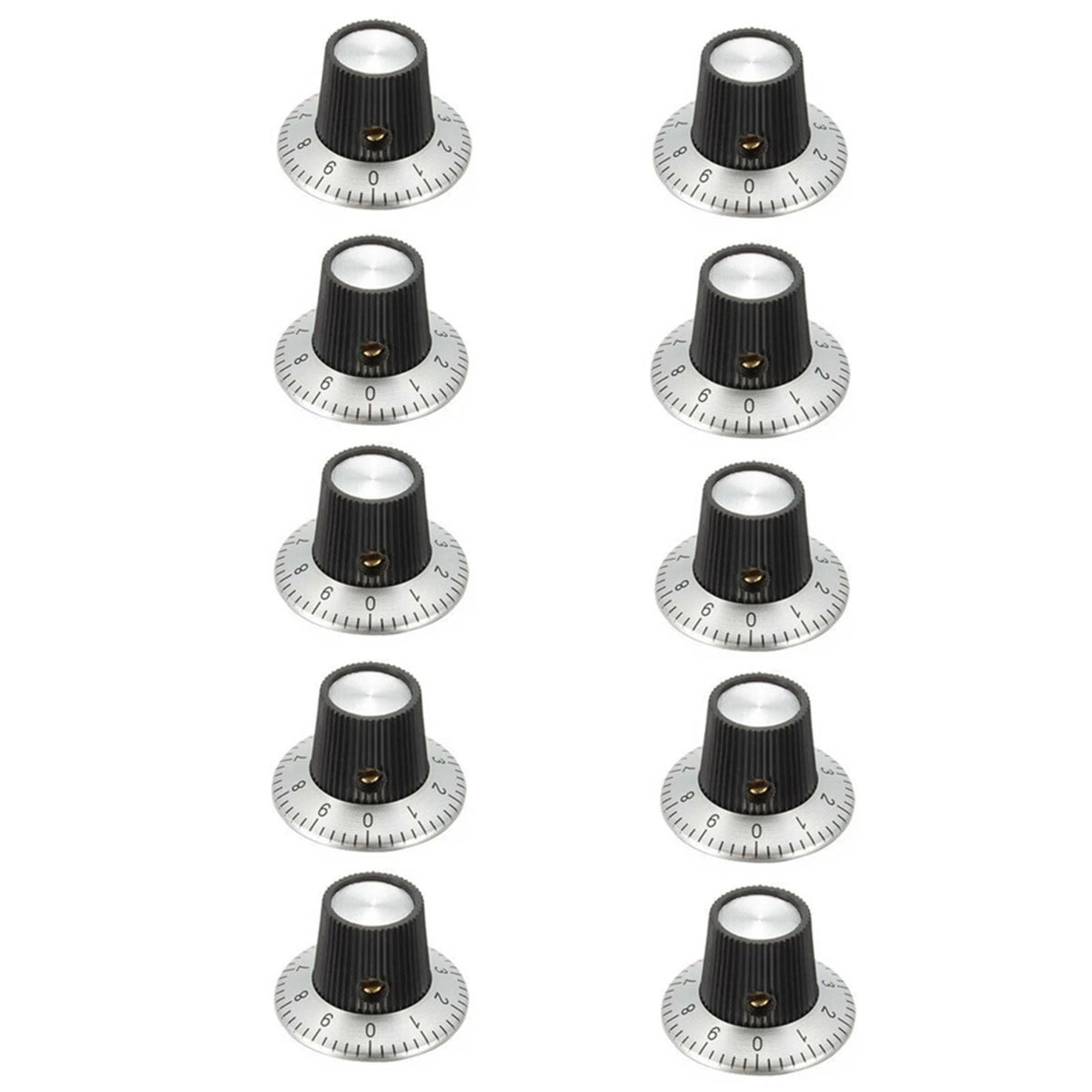 10 Pack Digital Knob Cap for 1/4" Shaft Pots (DIY)
