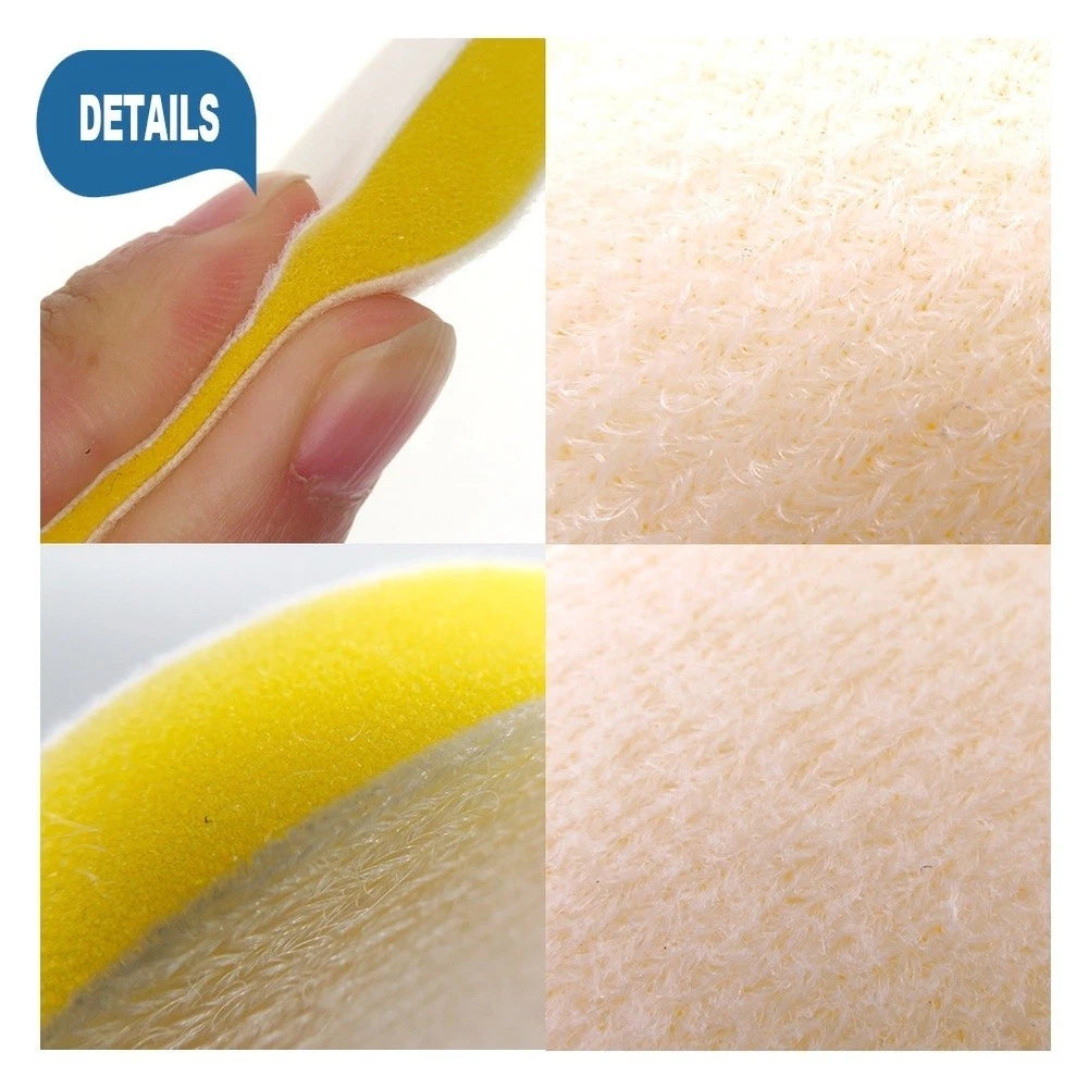 2X Double Sided 150mm Velvet Pad for Automotive Sanding and Buffing