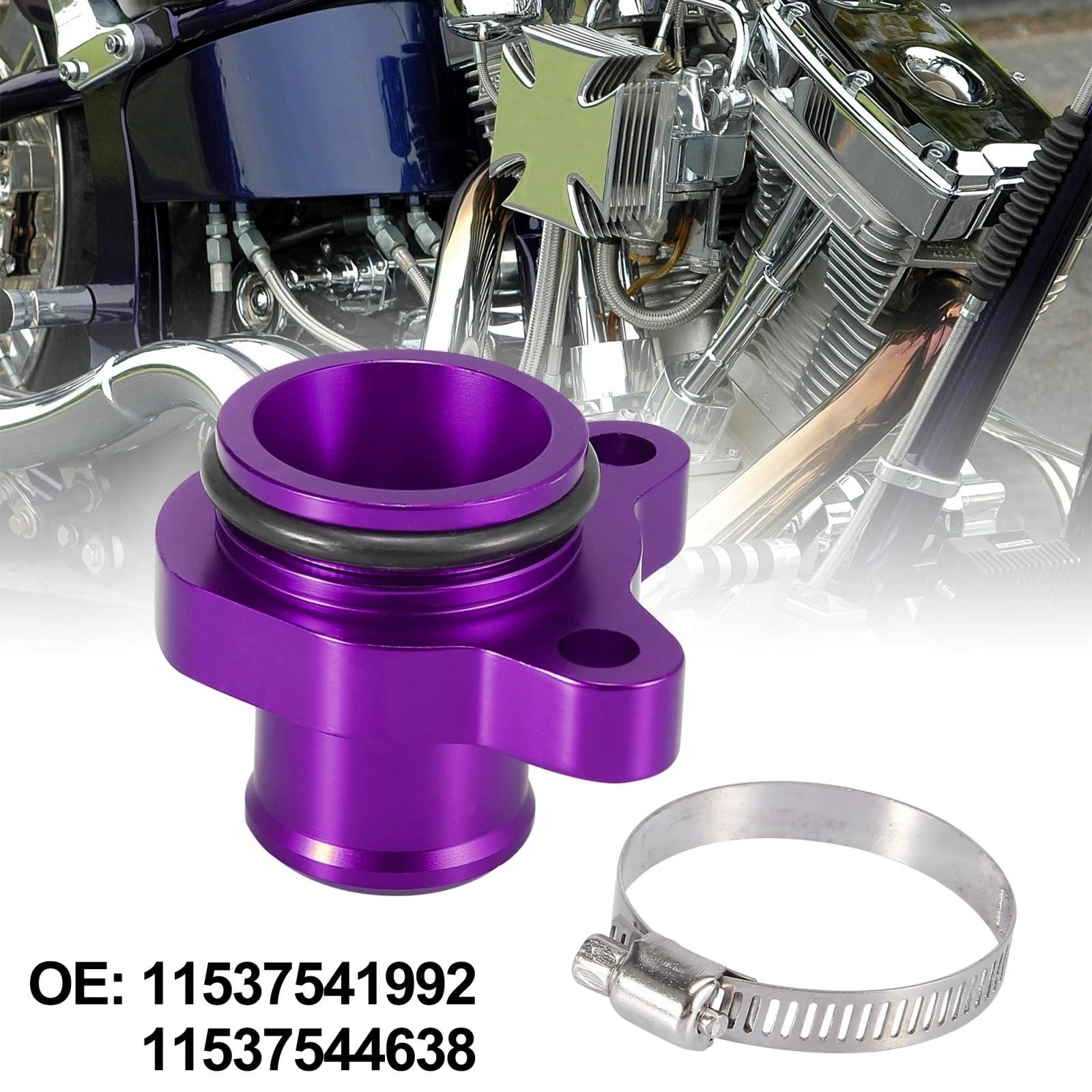 Water Hose Fitting Replacement Set for BMW 325i 335i 525i (2001–2006)