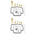 2X Carburetor Repair Kit for Suzuki Ozark 250 LT-F250 (2002–2009, 2012)