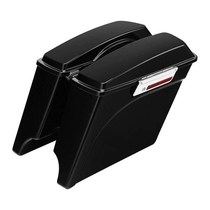 Complete Hard Saddlebags with Softail Conversion Brackets for Harley