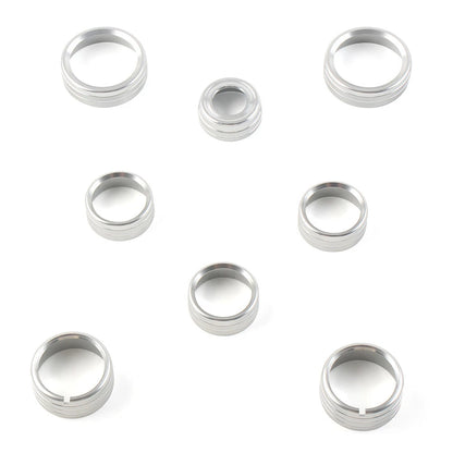 8x Air Conditioner Switch Button Knob Trim for GMC Sierra (2014–2018)