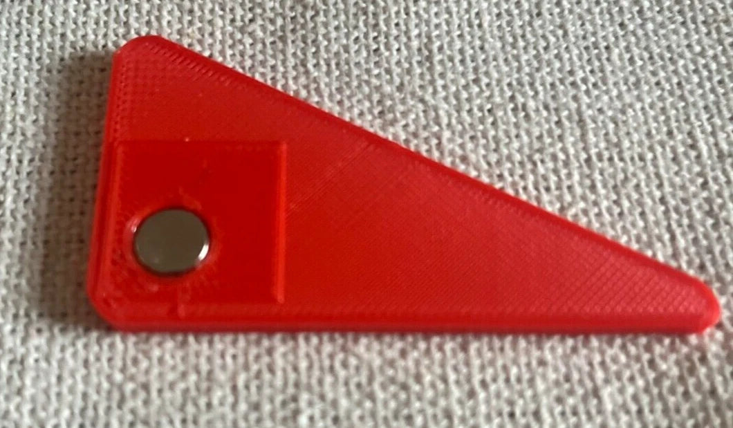 Mailbox Flag Magnetic Red for Brick Mailboxes (No Drilling)