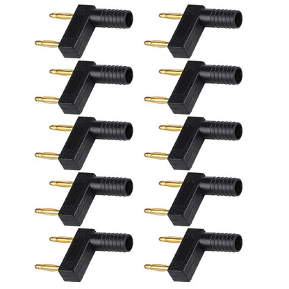 U52 Dual-Row Banana Probe Connectors 2mm x 10mm Pitch Gold Plated