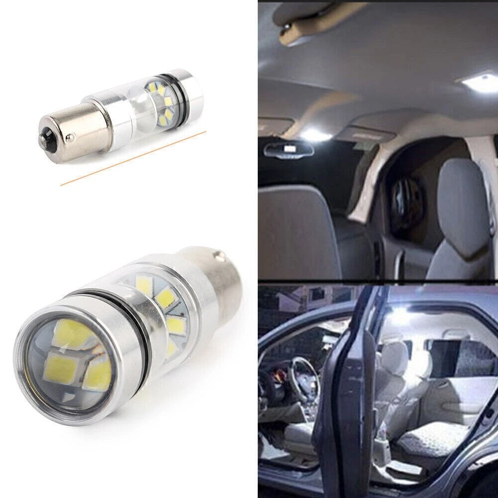 1pc 100W 1156 S25 P21W BA15S LED Backup Light for Car Reverse Bulb