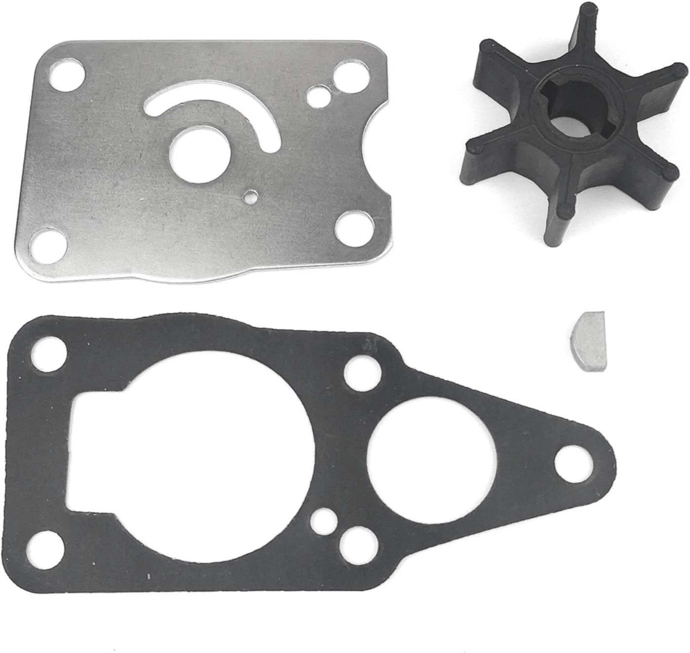 Water Pump Impeller Kit for Suzuki DT4 DT5 (2 Str 1980–1989) 17400-98652