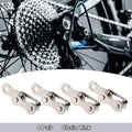 Chain Master Link Connectors Single Speed Silver Tone Pair for Bike (1)