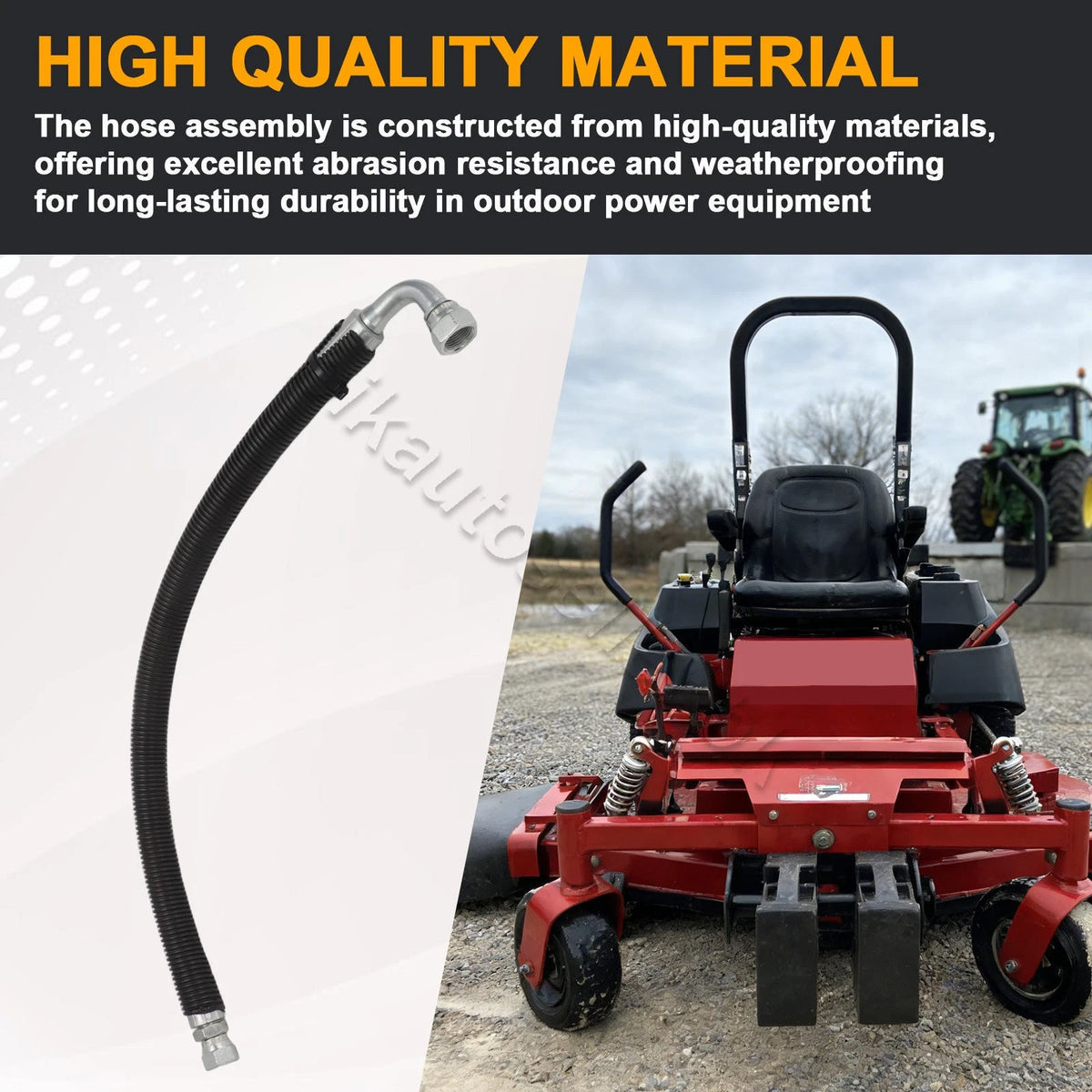 Replacement Hydraulic Hose Assembly for Ferris 23370, 5023370, 5102095