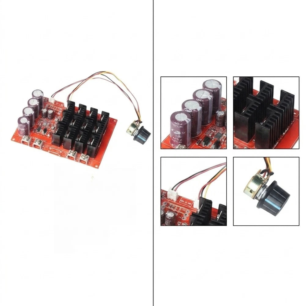 3KW Adjustable PWM Controller for DC Motor Control (12V–50V)