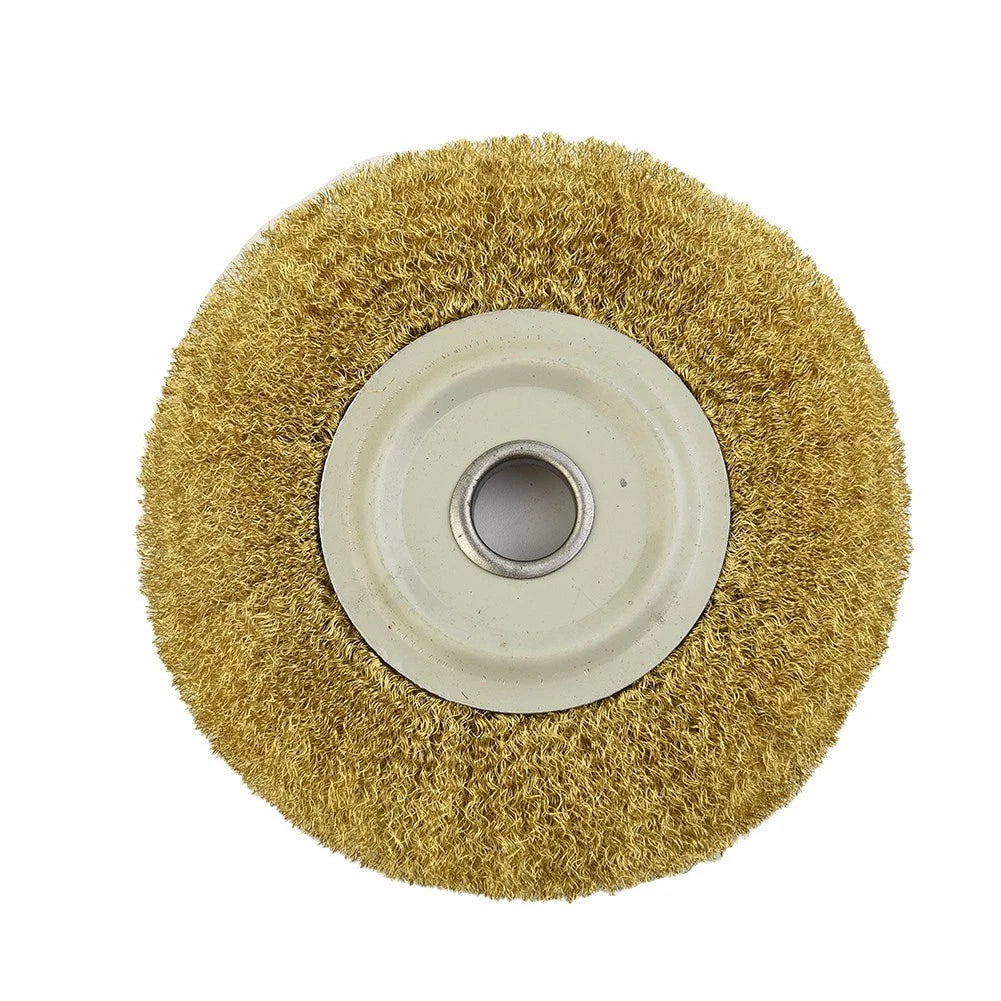 5 Brass Wire Wheel Copper Brush for Deburring Polishing Tool