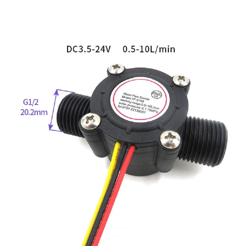 Water Flow Sensor for Automotive Applications (±5% Accuracy, 0.5-10L/MIN)