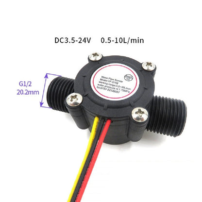 Water Flow Sensor for Automotive Applications (±5% Accuracy, 0.5-10L/MIN)