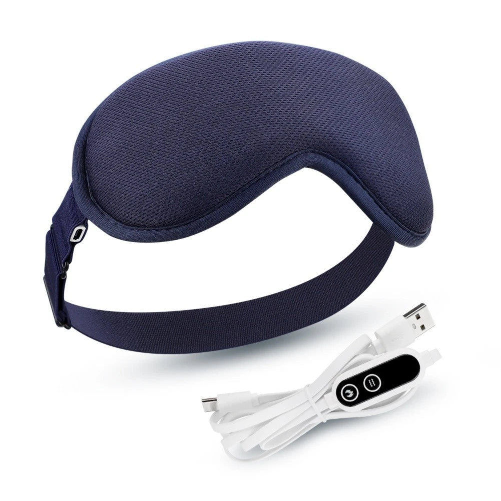 Heated Eye Mask with 3 Heat Levels & 6 Massage Modes