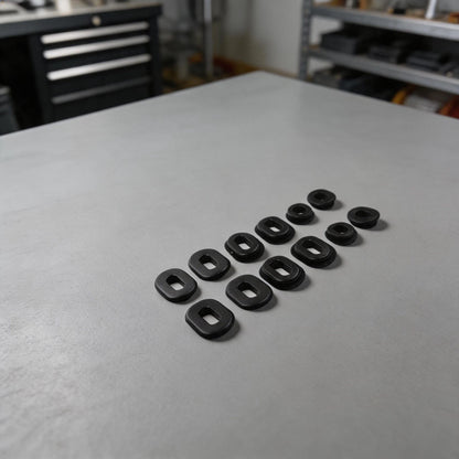 12 Pieces Side Cover Frame Grommets for Honda CB350 CB450 CB500 (OEM Fit)