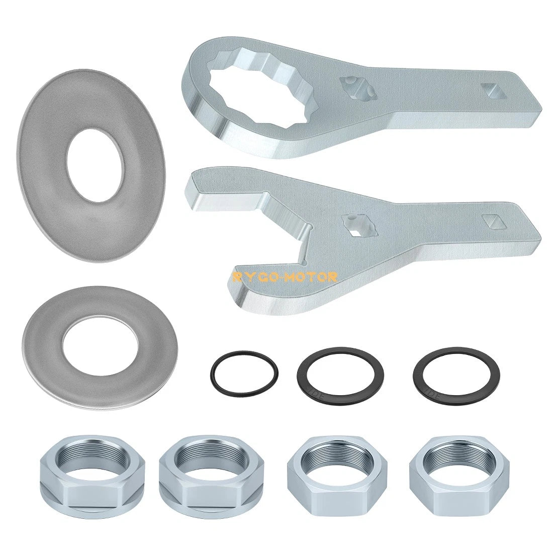 Set of 2 Axle Nut Wrench Tool & Washer Seal for Honda Rancher 420 (2007–2023)