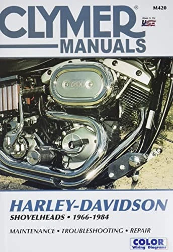 Service Manual for Harley-Davidson Shovelhead (1966–1984) Clymer