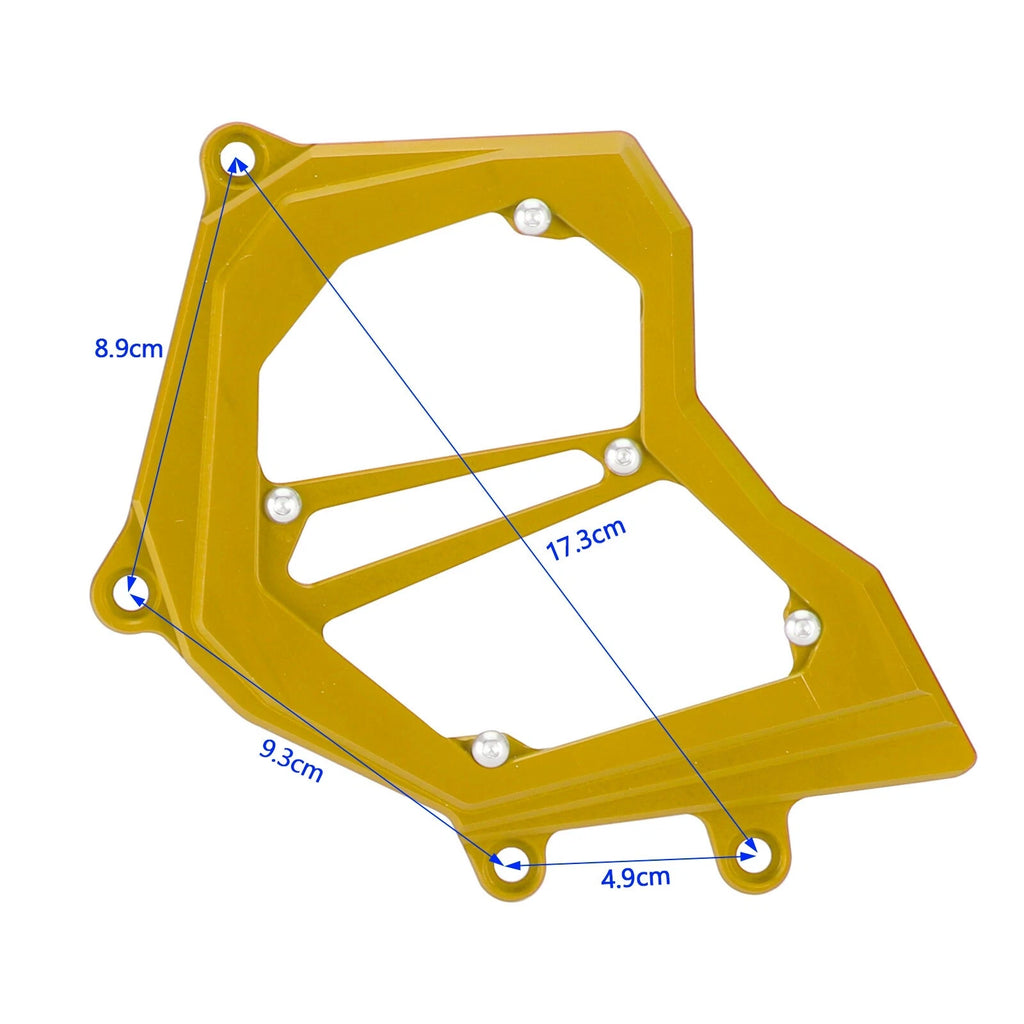 Front Sprocket Cover Chain Guard for Kawasaki Ninja ZX-10R (2011–2023) Gold T9
