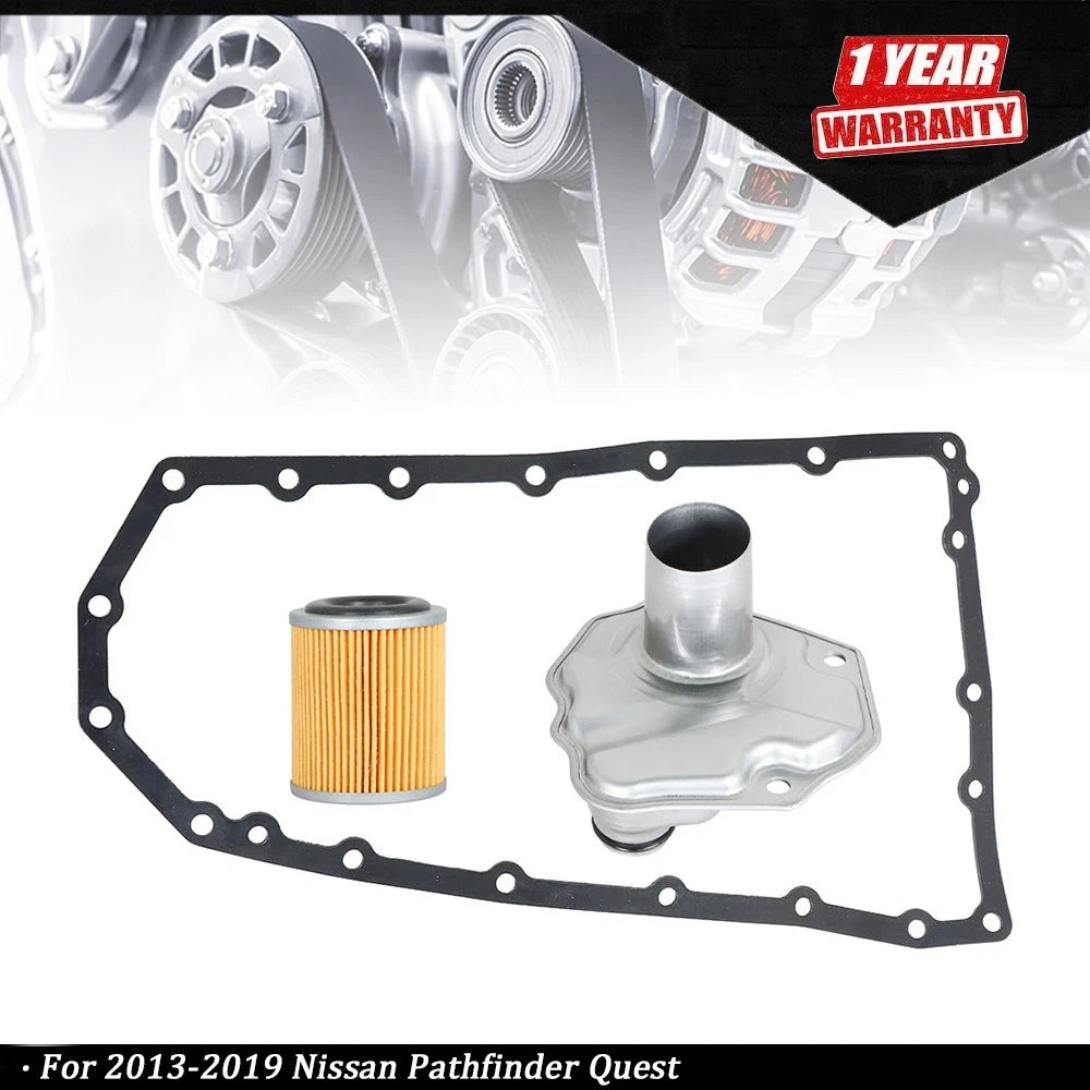 3X Transmission Oil Filter & Gasket for Nissan Pathfinder Quest (2013–2019)