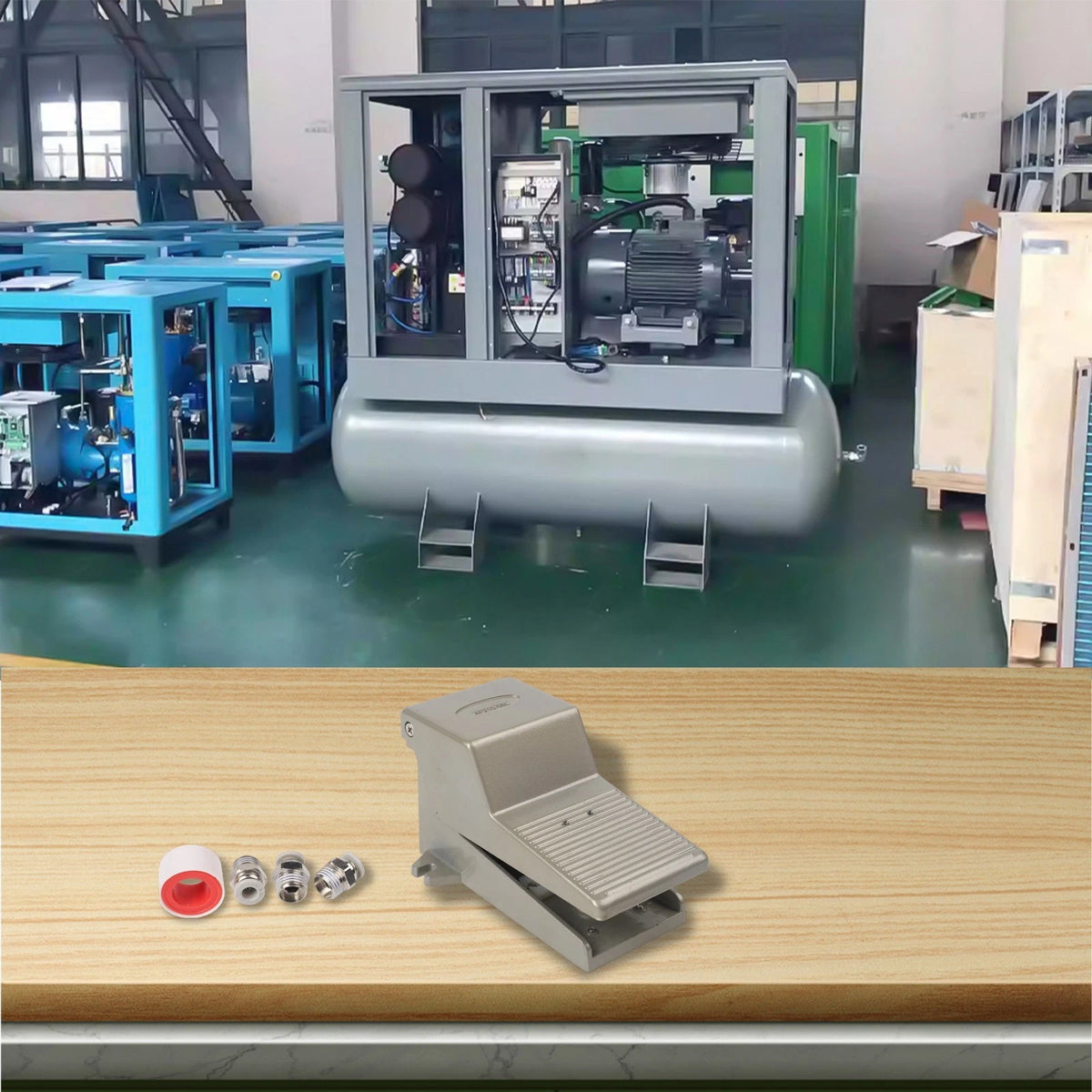 Pneumatic Foot Switch for Heavy Duty Applications