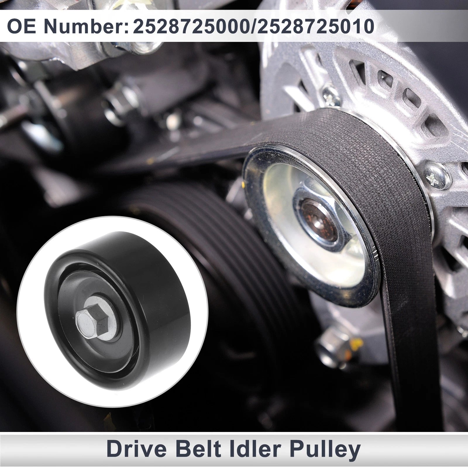 Drive Belt Idler Pulley Replacement for Kia Sportage 2011–2016