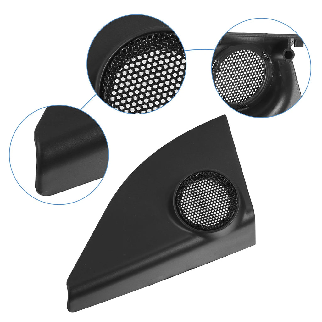 Door Tweeter Speaker Panel Cover Trim Pair for Toyota RAV4 (2013–2018)