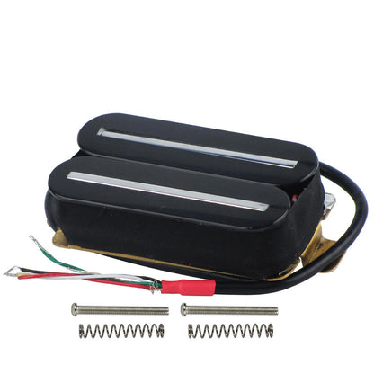Humbucker Pickup Kit for Electric Guitar (Ceramic, Black)
