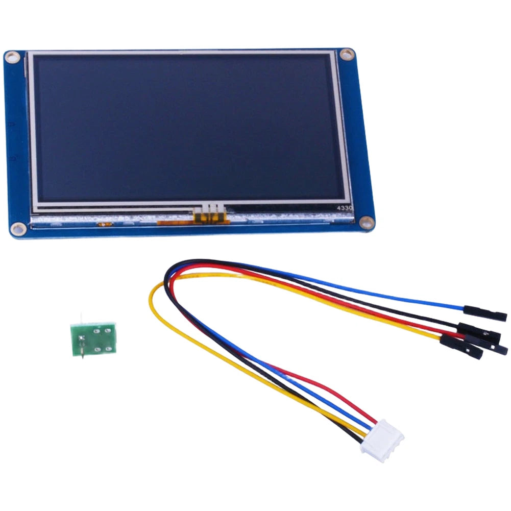 4.3" TFT Resistive Touch Display 480x272 Resolution with UART Interface