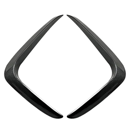 Front Fog Lamp Frame Trim Pair for BMW X3 G01 (2018–2021) Carbon Fiber