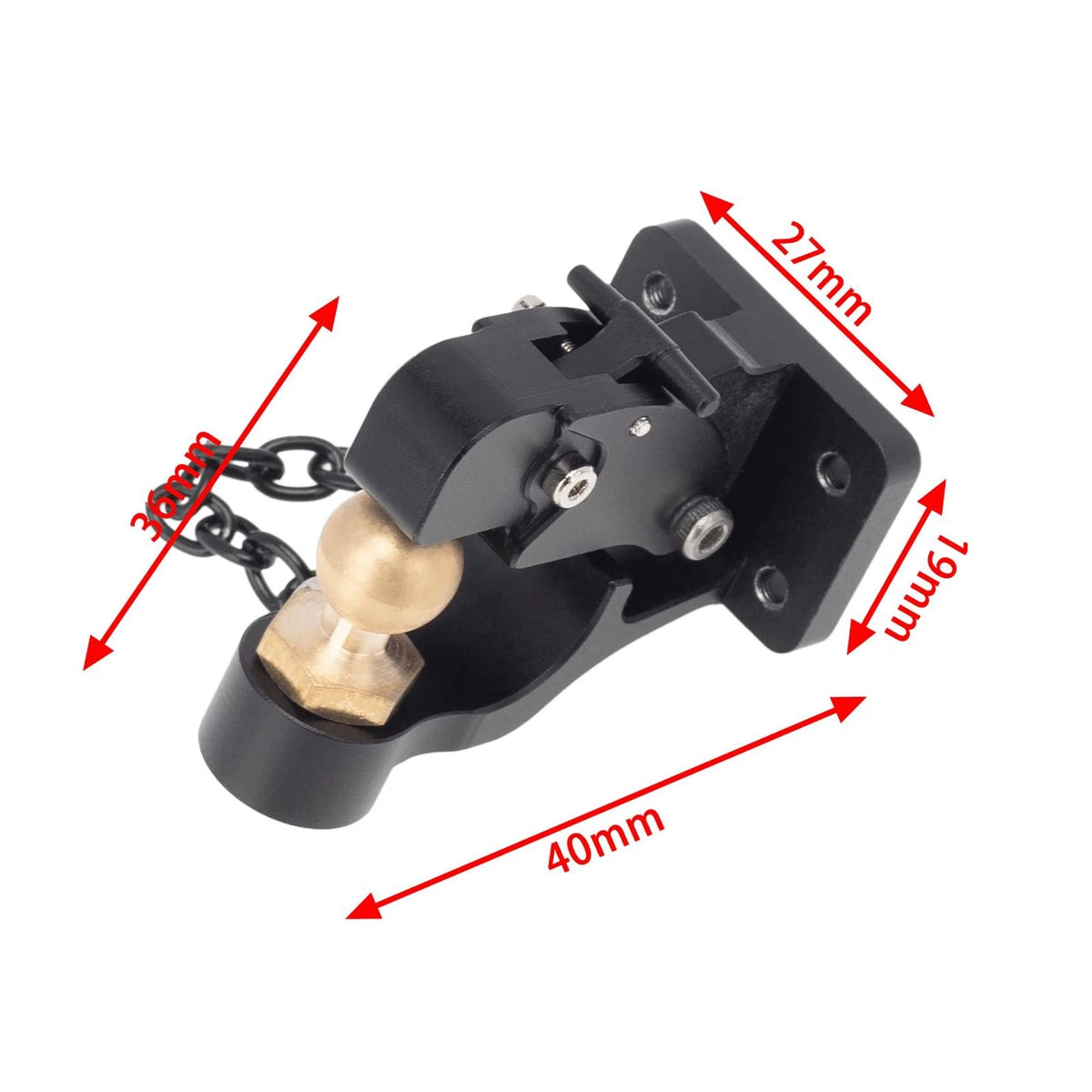 Metal Tow Hook for Axial SCX6 (2022–2023)