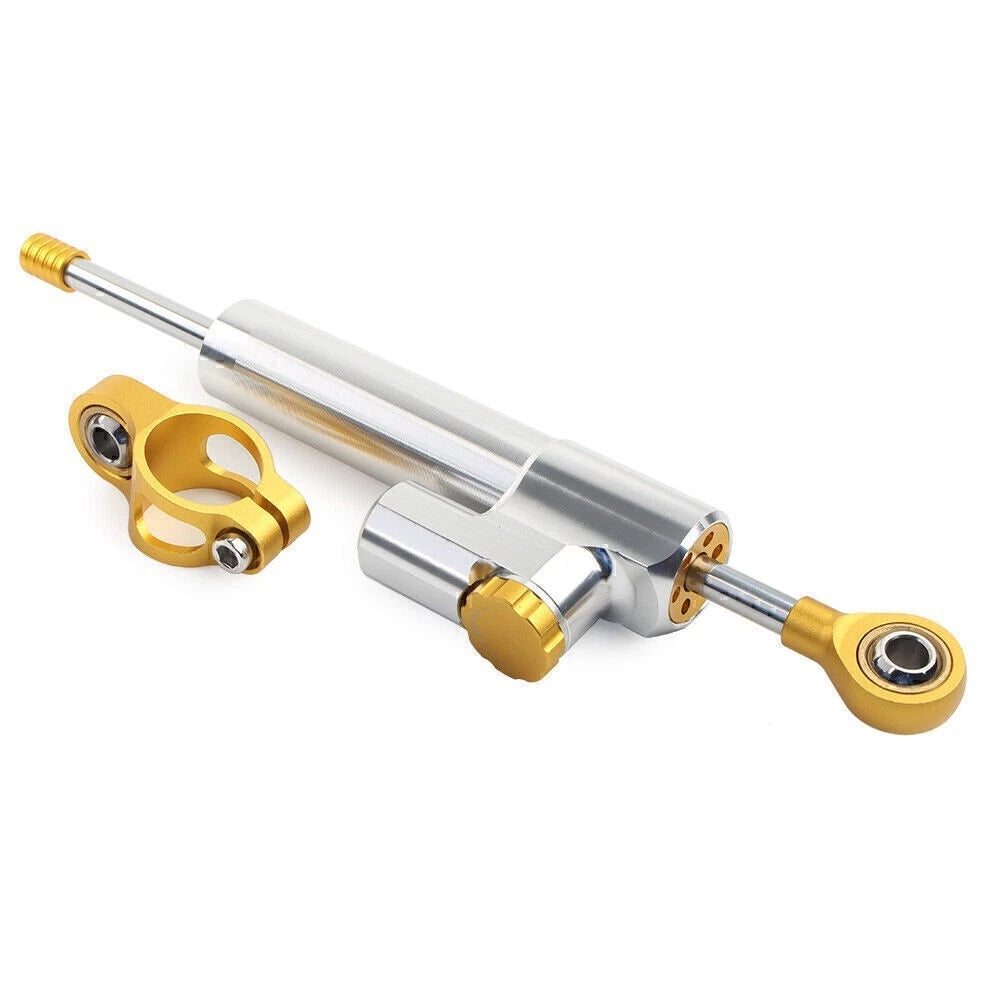 Adjustable Steering Damper Stabilizer for Universal Motorcycle (24cm)