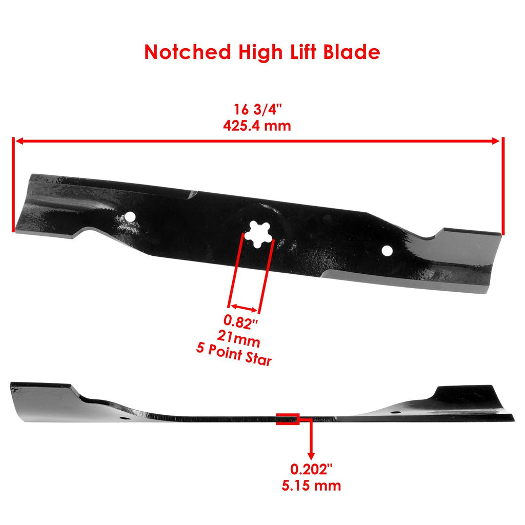 Deck Blade Replacement for Craftsman Husqvarna AYP (1999–2018)