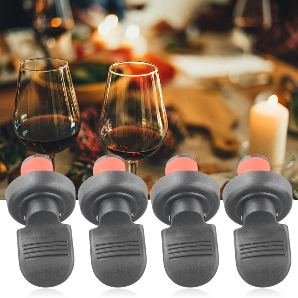 Bottle Stopper with Rubber Seal for Bar Tools (PP)