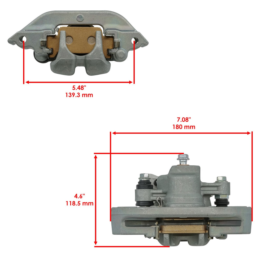 Front Right Brake Caliper Replacement for Honda Rincon 680 TRX680FA (2008–2009)