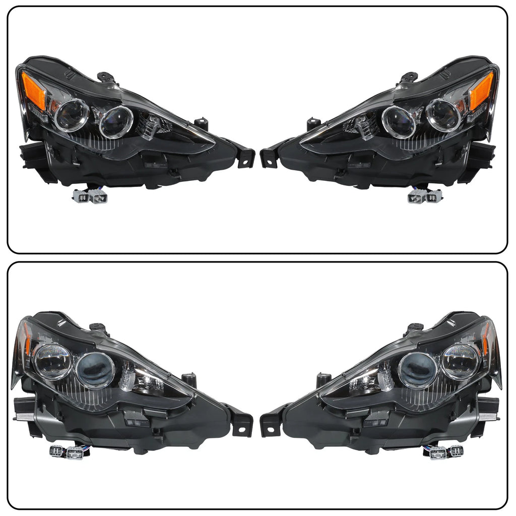 2X LED Headlights for Lexus IS250 IS350 (2014–2016)