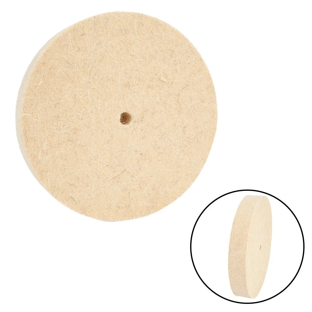 6in Wool Felt Polishing Buffing Wheel for Rotary Tools (150mm)