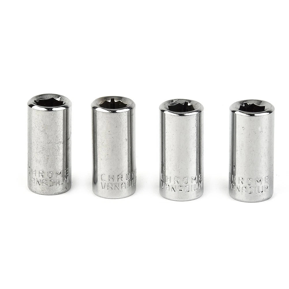 Hex Drive Screwdriver Socket Adapters 1/4" for