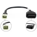 OBD2 6 Pin Diagnostic Plug Adapter for Kawasaki Motorcycle (T9)