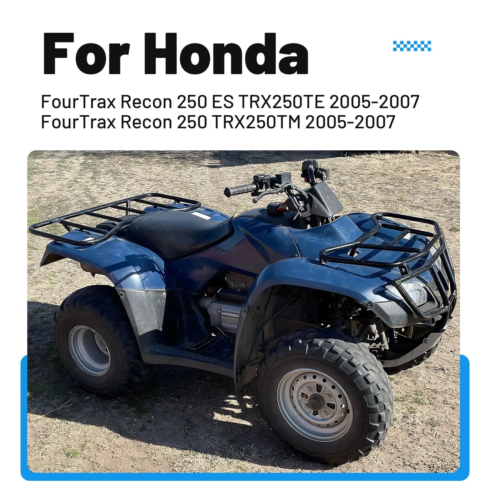 Heavy Duty Handlebar 53100-HM8-B00 for Honda Recon 250 TRX250TE/TM (2005–2007)