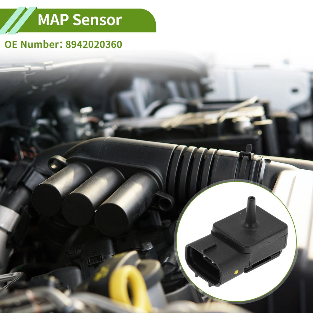 Manifold Absolute Pressure MAP Sensor OEM Replacement for Toyota Avensis (2003–2008)