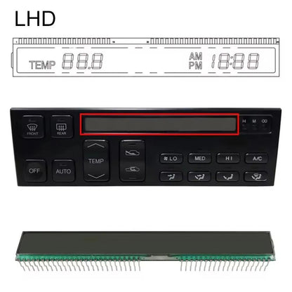 Climate Control Unit LCD Display for Lexus LS400 (1990–1992) 45 Pin LHD