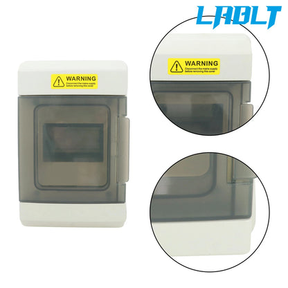 4 Way Circuit Breaker MCB Distribution Protection Box with DIN Rail IP66
