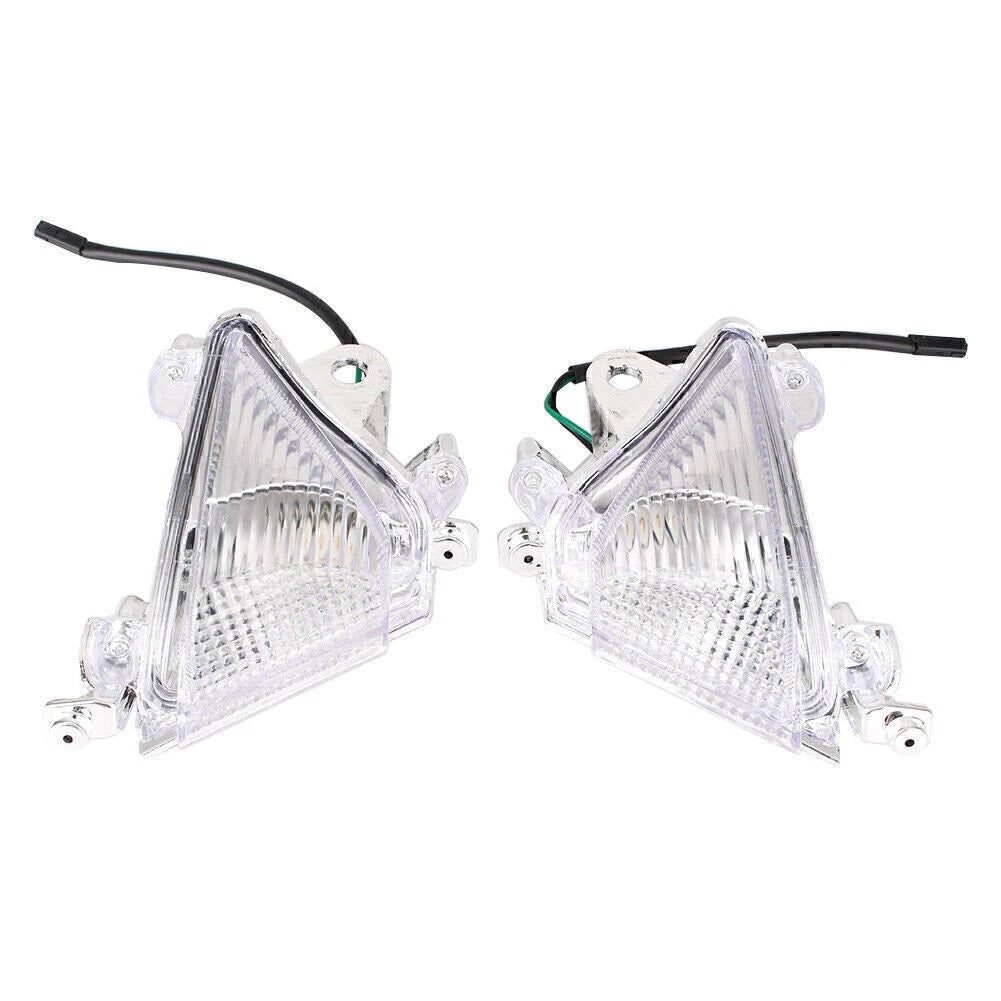 Clear Front Turn Signal Indicators for Kawasaki ZX10R (2004–2005)