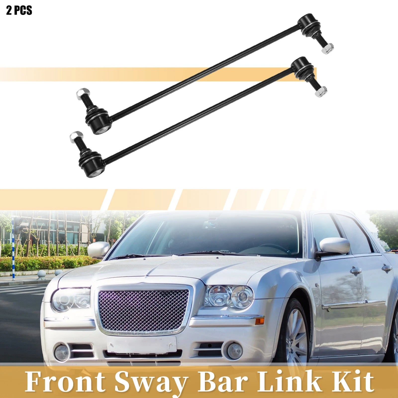 2pcs Front Stabilizer Sway Bar Link Kit for Range Rover (2003–2012) No.K750063