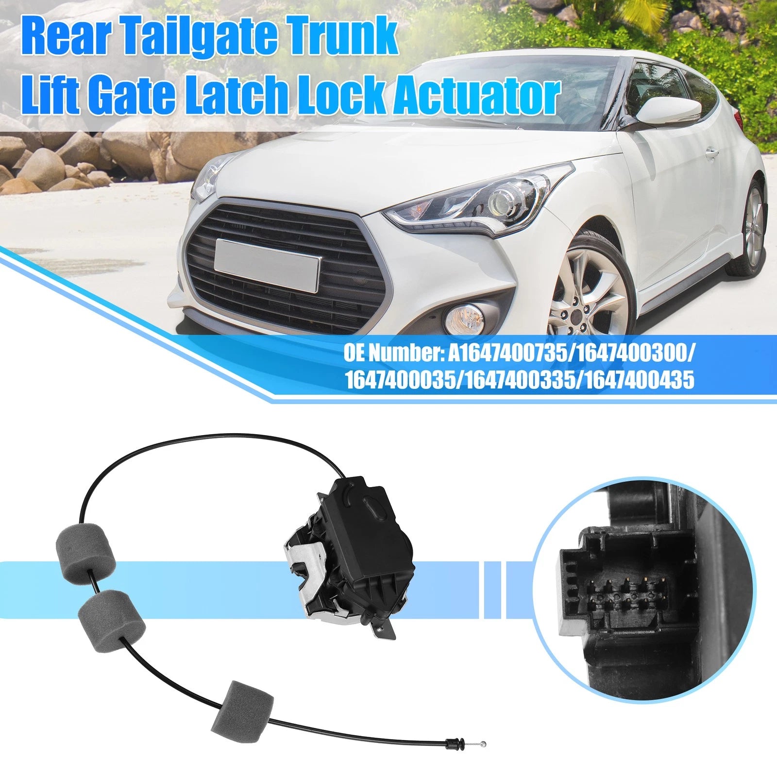 Tailgate Trunk Latch Lock Actuator for Mercedes-Benz GL ML R (2013–2018)