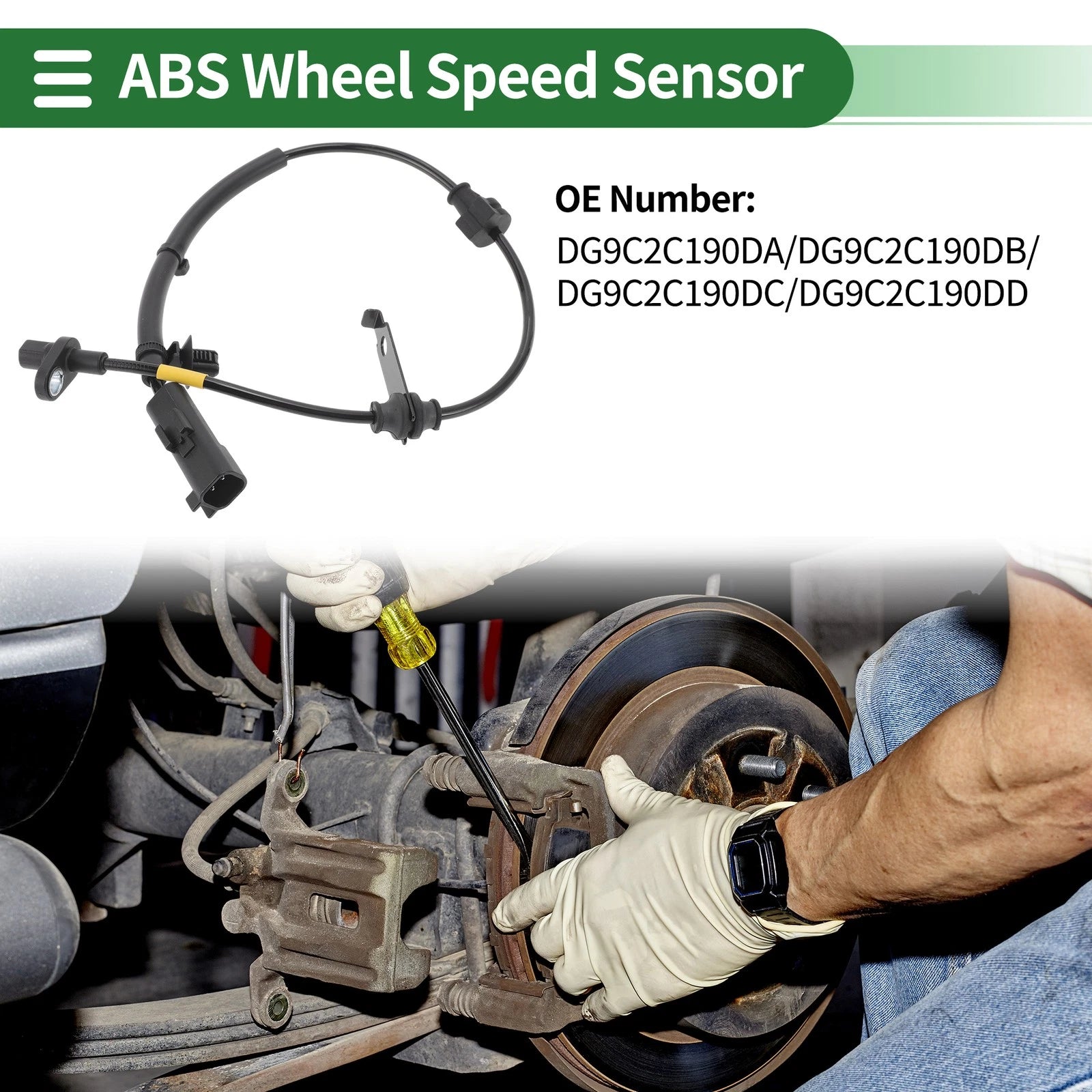 ABS Wheel Speed Sensor Replacement for Ford Mondeo (2013–2017)