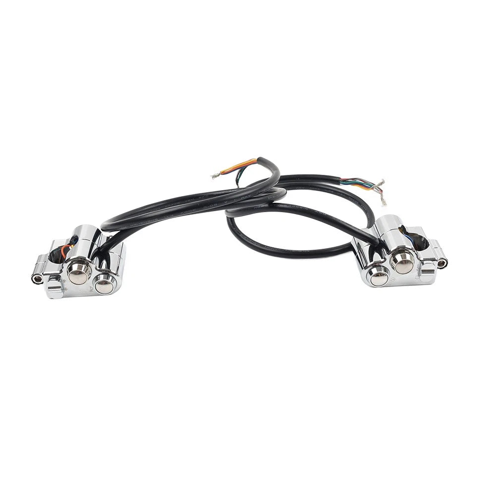 Motorycle CNC 1" 25mm Handlebar Switch Controls Housing For Harley Universal A